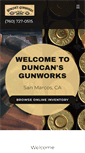 Mobile Screenshot of duncansgunworks.com